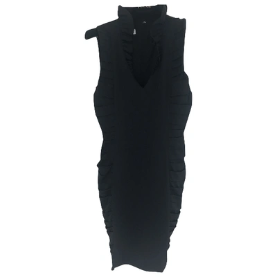 Pre-owned Moschino Mid-length Dress In Black
