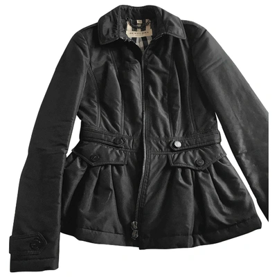 Pre-owned Burberry Jacket In Black