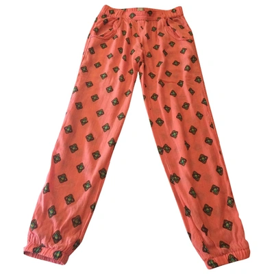 Pre-owned Hoss Intropia Pantalon Bombacho Estampado In Pink