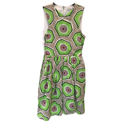 Pre-owned Carven Mid-length Dress In Green