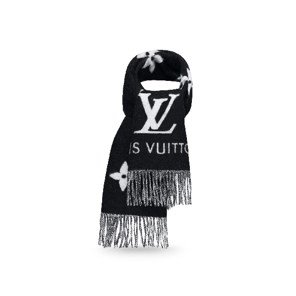 Louis Vuitton Reykjavik Scarf In Black | ModeSens