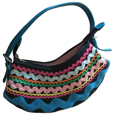 Pre-owned Moschino Handbag In Multicolour