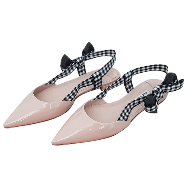 miu miu fur ballet flats