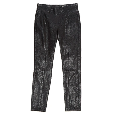 Pre-owned Hoss Intropia Black Viscose Trousers