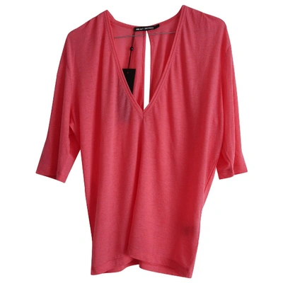 Pre-owned Filippa K T-shirt In Pink