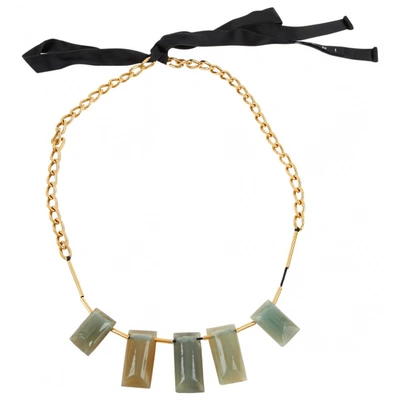 Pre-owned Marni Necklace In Gold