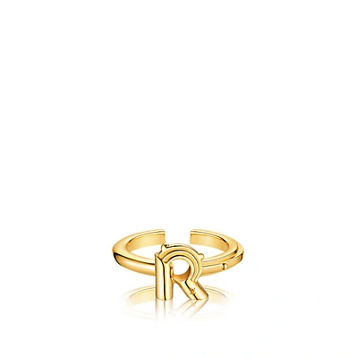 Louis Vuitton Lv & Me Ring, Letter R | ModeSens