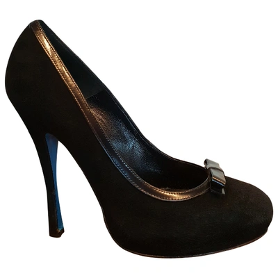 Pre-owned Dsquared2 Heels In Black