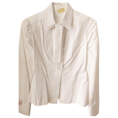 Pre-owned Tara Jarmon Shirt In White