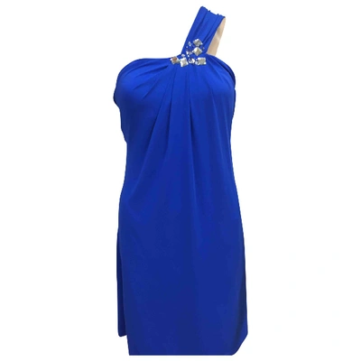 Pre-owned Blumarine Mini Dress In Blue