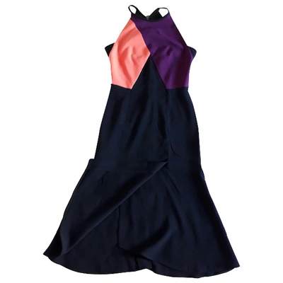 Pre-owned Roland Mouret Mid-length Dress In Multicolour