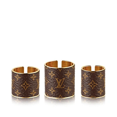 Louis Vuitton Monogram Skin Ring Set Medium – The Closet