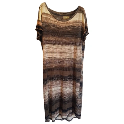 Pre-owned Zadig & Voltaire Mid-length Dress In Brown