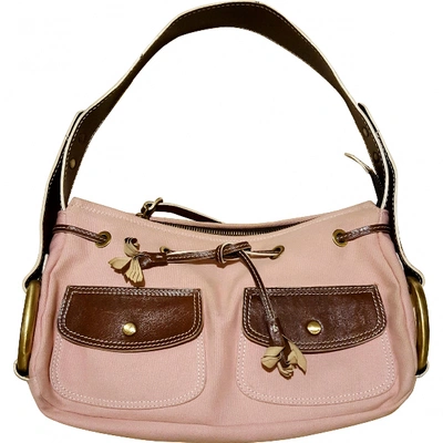 Pre-owned Hogan Cloth Handbag In Pink