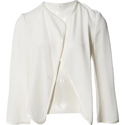 Pre-owned Vanessa Bruno Short Vest In White