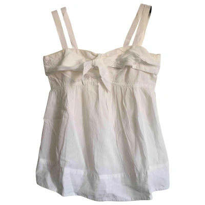 Pre-owned Marc By Marc Jacobs Camisole In White