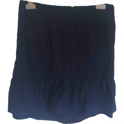 Pre-owned Marni Mini Skirt In Blue