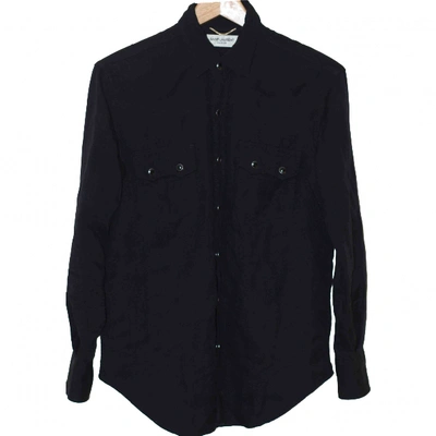 Pre-owned Saint Laurent Shirt In Black