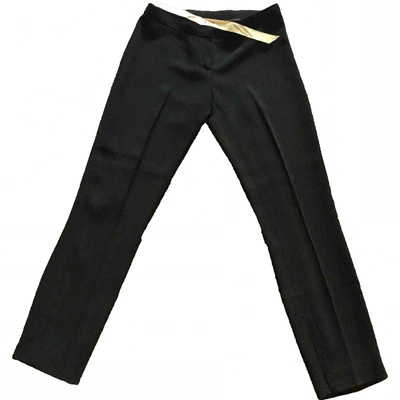 Pre-owned N°21 Slim Pants In Black