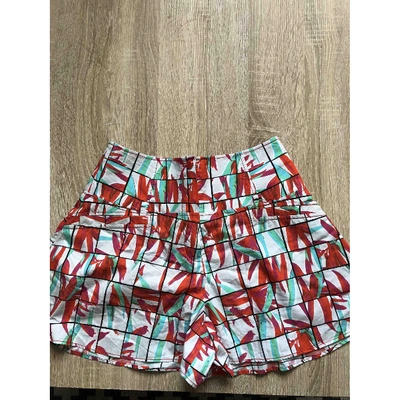 Pre-owned Kenzo Multicolour Cotton Shorts