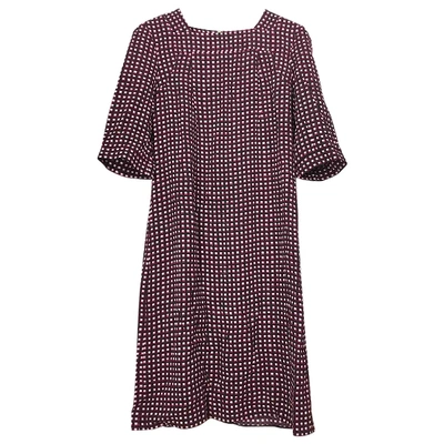 Pre-owned Marni Mid-length Dress In Burgundy