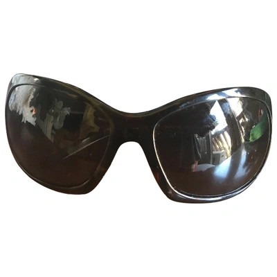 Pre-owned Dolce & Gabbana Brown Sunglasses