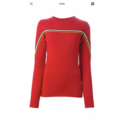 Pre-owned Isabel Marant Red Wool Knitwear