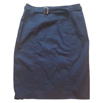 Pre-owned Max Mara Skirt In Blue