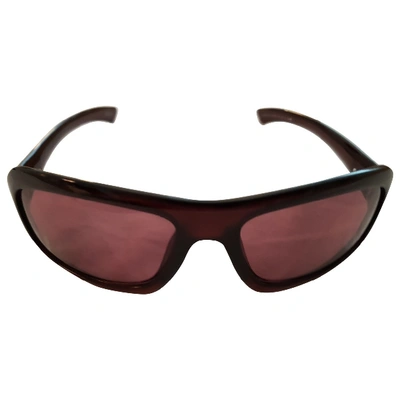 Pre-owned Gucci Burgundy Sunglasses