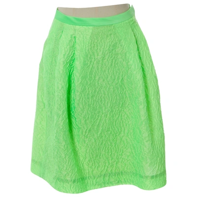 Pre-owned Jonathan Saunders Mid-length Skirt In Green