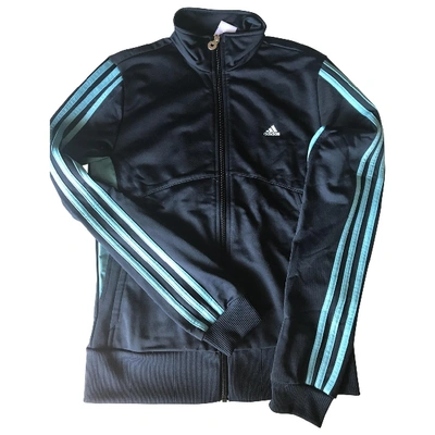 Pre-owned Adidas Originals Blue Polyester Knitwear