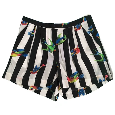 Pre-owned Msgm Silk Shorts