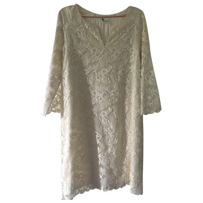 Pre-owned Stella Forest Mid-length Dress In Beige