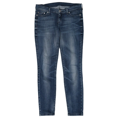 Pre-owned Michael Kors Straight Jeans In Blue