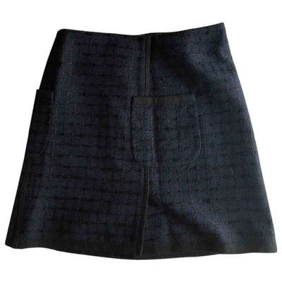 Pre-owned Louis Vuitton Mini Skirt In Blue