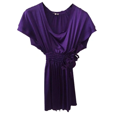 Pre-owned P.a.r.o.s.h Silk Blouse In Purple