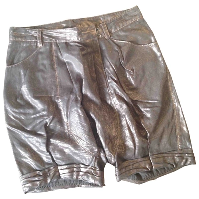 Pre-owned 3.1 Phillip Lim / フィリップ リム Metallic Cotton Shorts