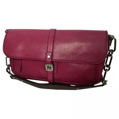 Pre-owned Lanvin Burgundy Leather Handbag