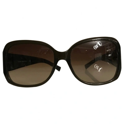Pre-owned Tory Burch Brown Sunglasses