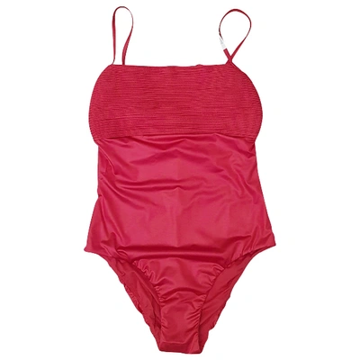 Pre-owned La Perla Red Lycra Swimwear