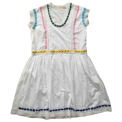 Pre-owned P.a.r.o.s.h White Cotton Dress