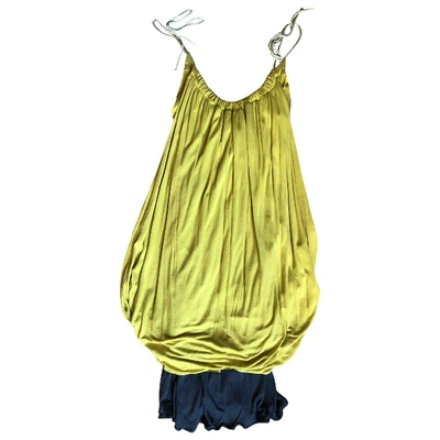 Pre-owned See By Chloé Yellow Cotton Dress