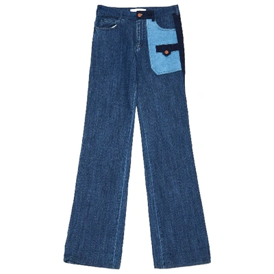 Pre-owned See By Chloé Blue Cotton - Elasthane Jeans
