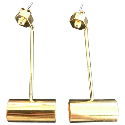 Pre-owned Eddie Borgo Gold Metal Earrings