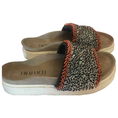 Pre-owned Inuikii Multicolour Polyester Sandals