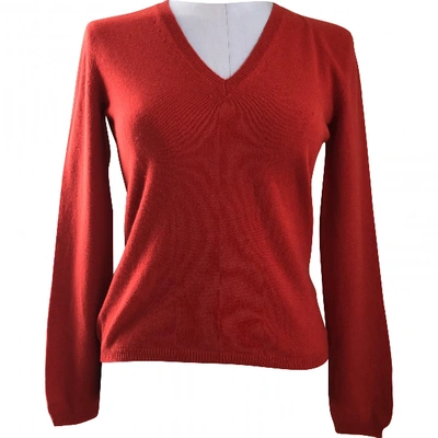 Pre-owned Fabiana Filippi Red Wool Knitwear