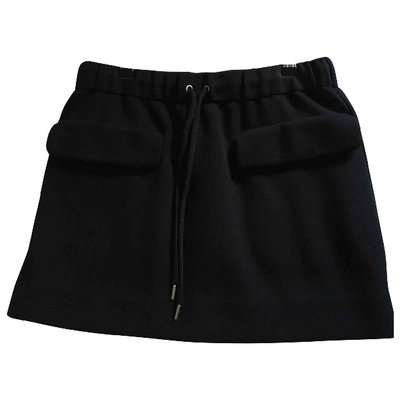 Pre-owned Cos Mini Skirt In Black