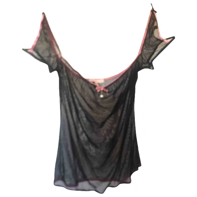 Pre-owned Roberto Cavalli Black  Top