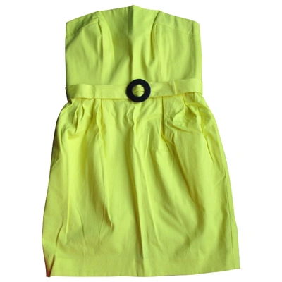 Pre-owned French Connection Mid-length Dress In Yellow