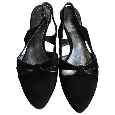 Pre-owned Joseph Ballet Flats In Black